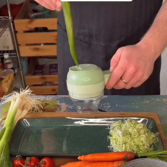 Cortador Portátil de Verduras