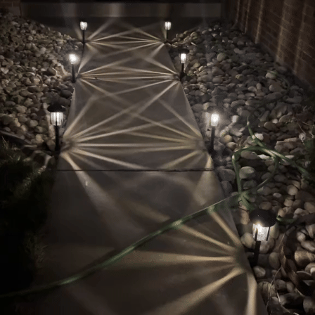 Luces Solares Mágicas para Jardín