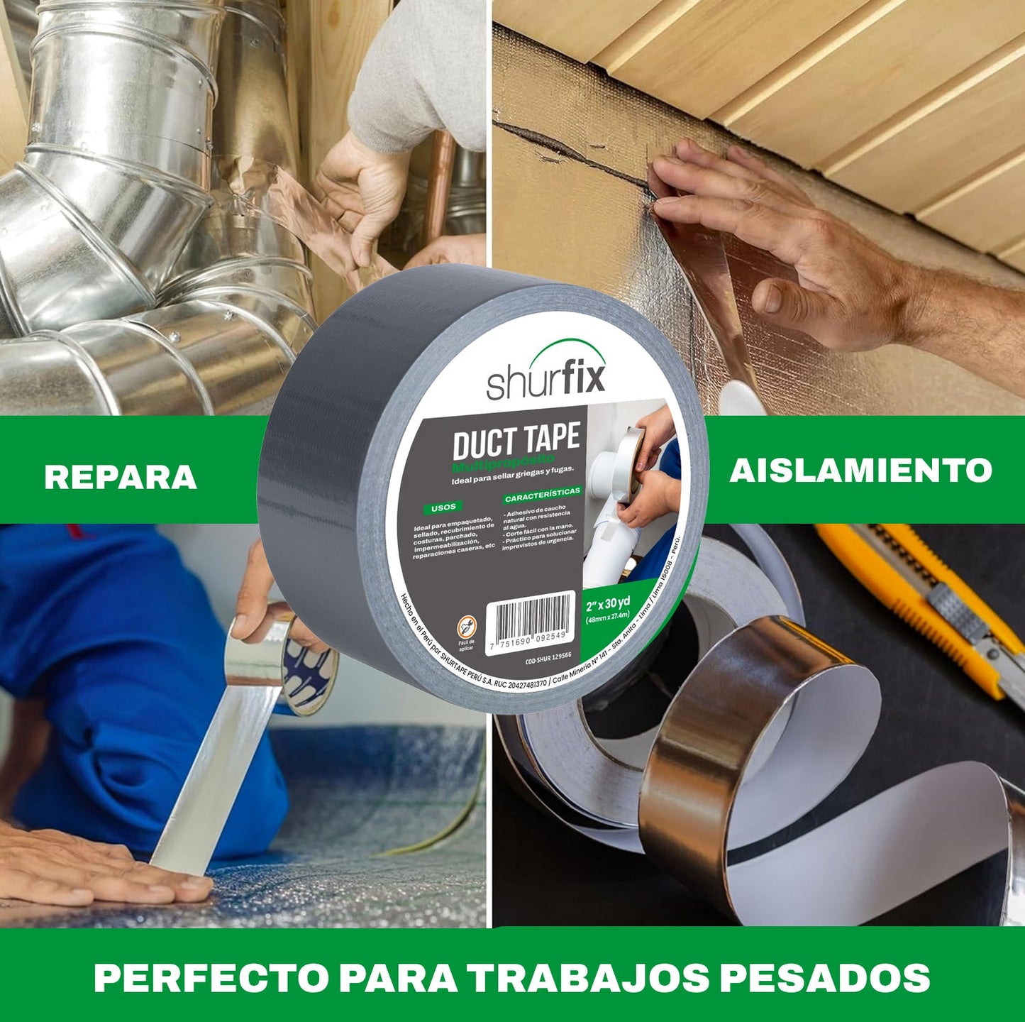 Super Seal Duct Tape: Solución Impermeable